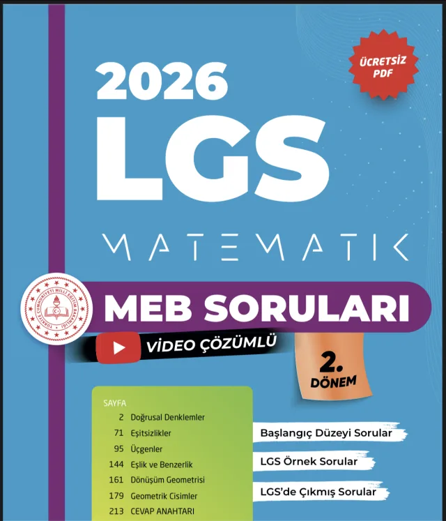 2026 Lgs Matematik Meb Soruları